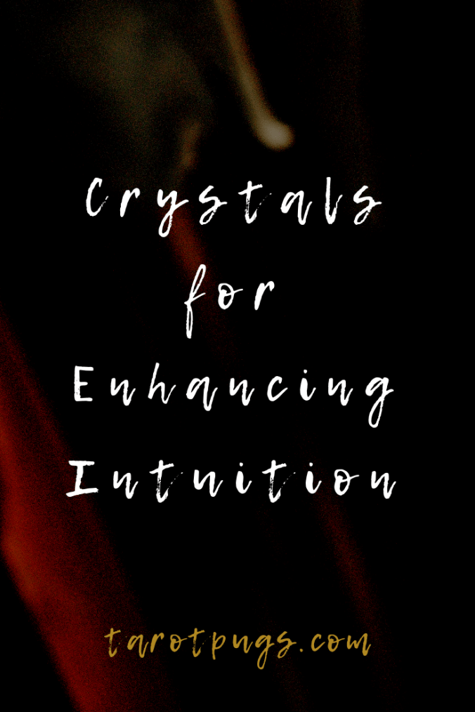 Want to increase/improve your psychic abilities and intuition? Try these crystals for enhancing your intuition; perfect also for divination, tarot readings and psychic readings.