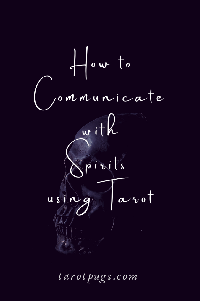 Learn how to communicate with spirits using tarot. #mediumship #tarot