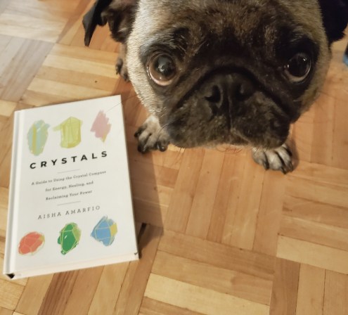 Book Review CRYSTALS by Aisha Amarfio - For crystal healing, well-being and creating harmony.
