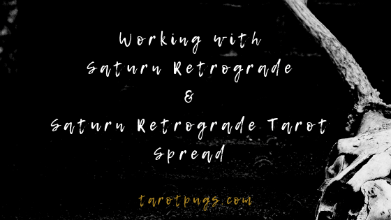 Working with Saturn Retrograde & Saturn Retrograde Tarot Spread #astrology #tarot