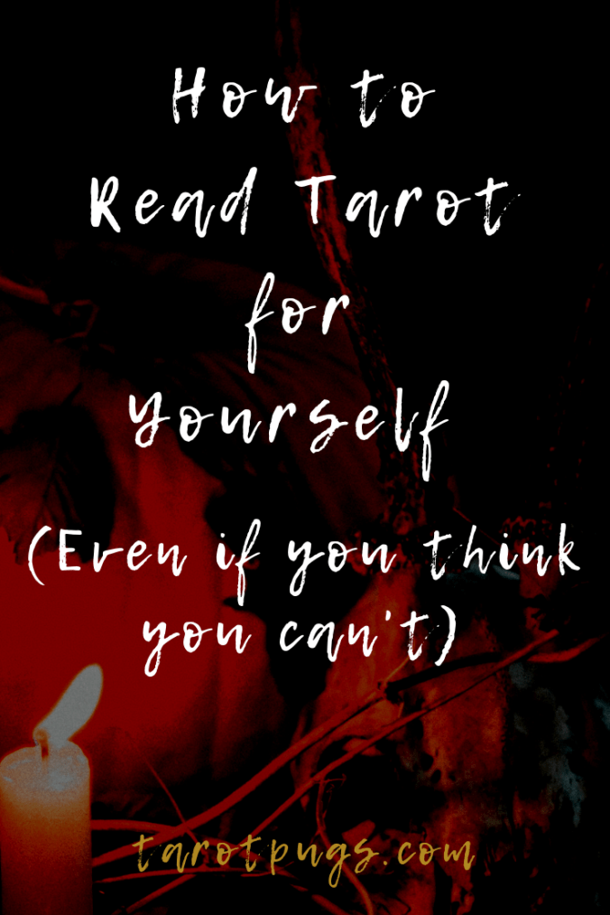 How to read tarot for yourself even when you think or feel you can't read your own tarot cards.