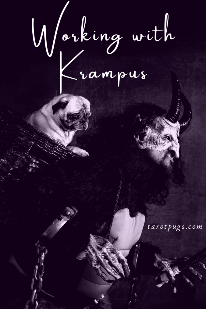 Find out how to work with Krampus in your witchcraft practice. #krampus #yule #witchcraft