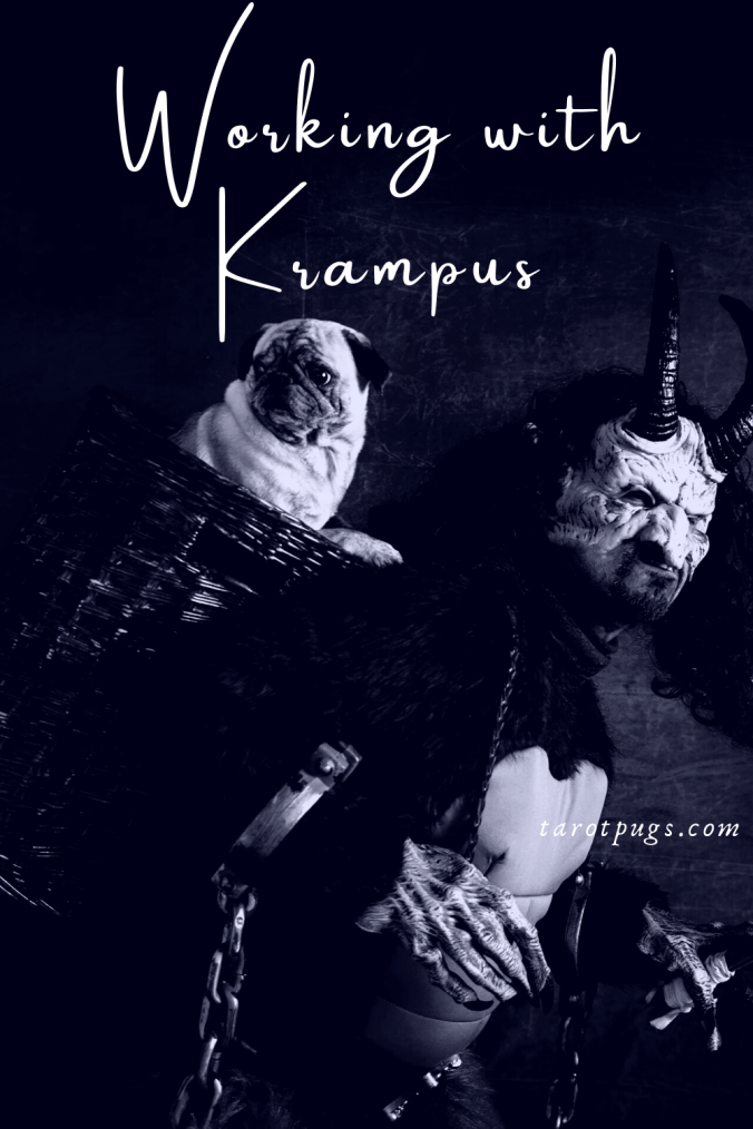 Working with Krampus Pinterest TarotPugs