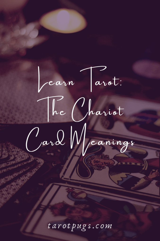 Learn and discover the upright and reversed meanings of The Chariot card in Tarot.