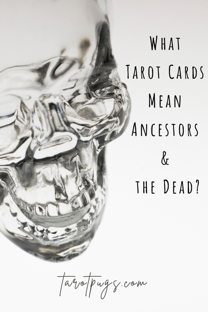 What tarot cards mean ancestors and the dead? Find out with these seven tarot cards to add depth to your ancestral, mediumship or Samhain tarot reading.
